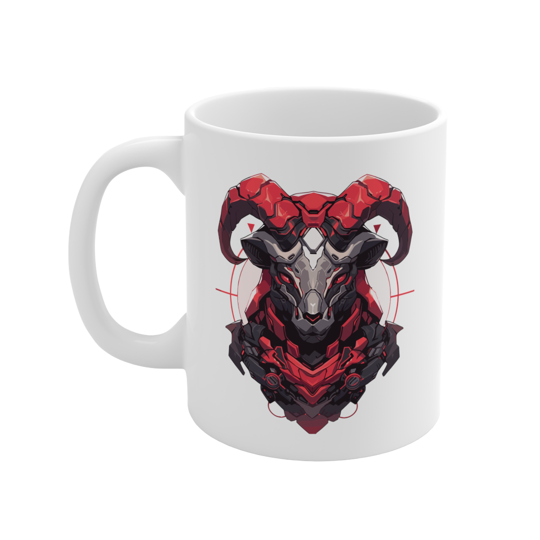 11 Oz Mug | Mascot-Goat-009