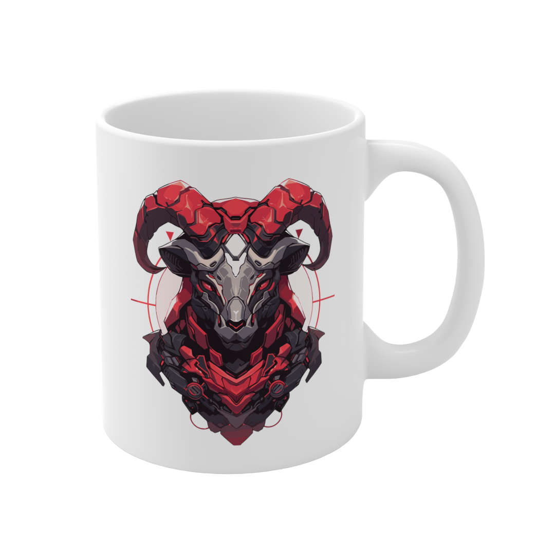 11 Oz Mug | Mascot-Goat-009