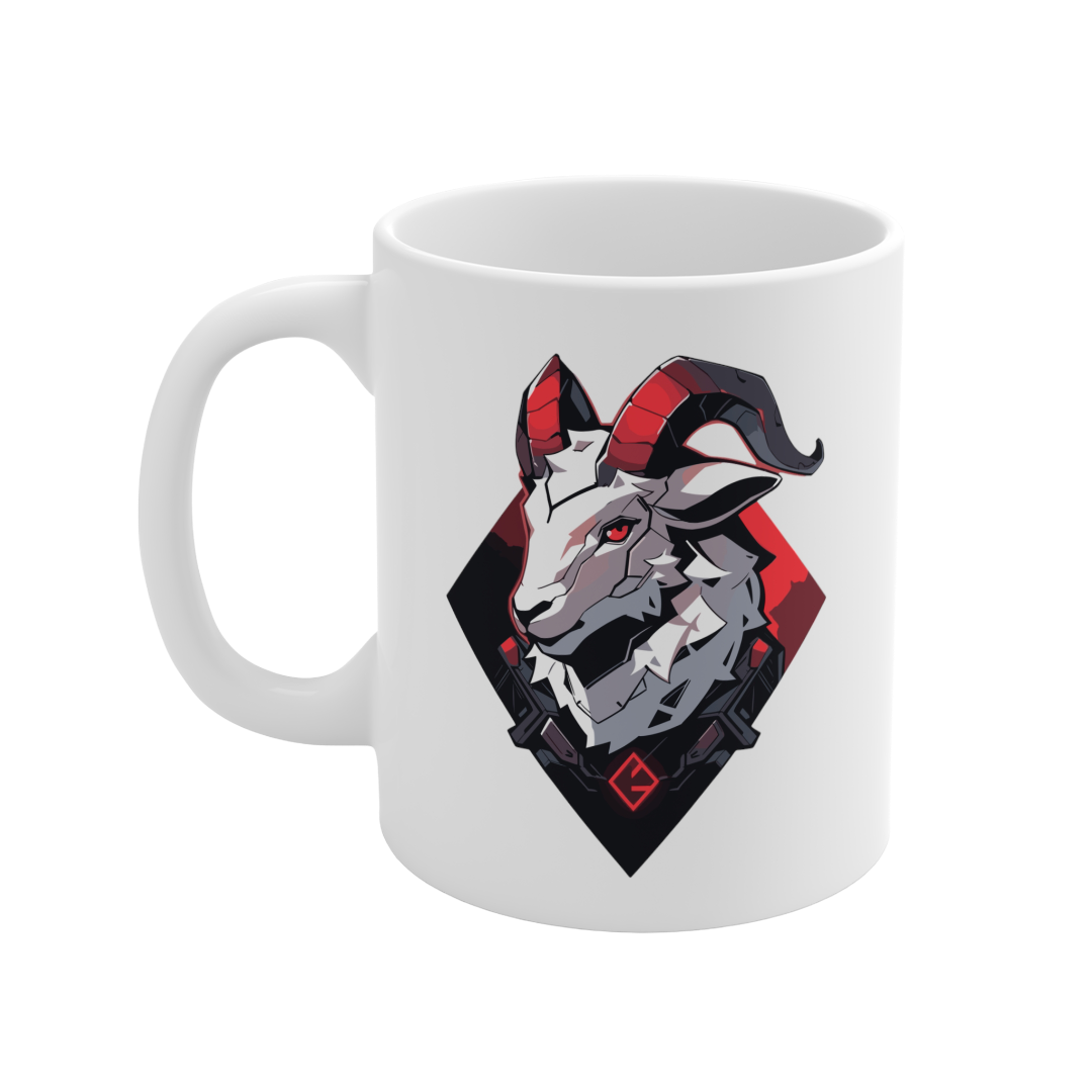 11 Oz Mug | Mascot-Goat-010