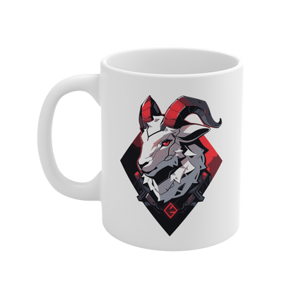 11 Oz Mug | Mascot-Goat-010