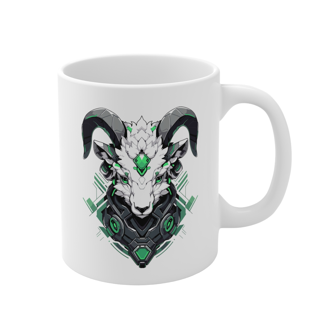 11 Oz Mug | Mascot-Goat-012