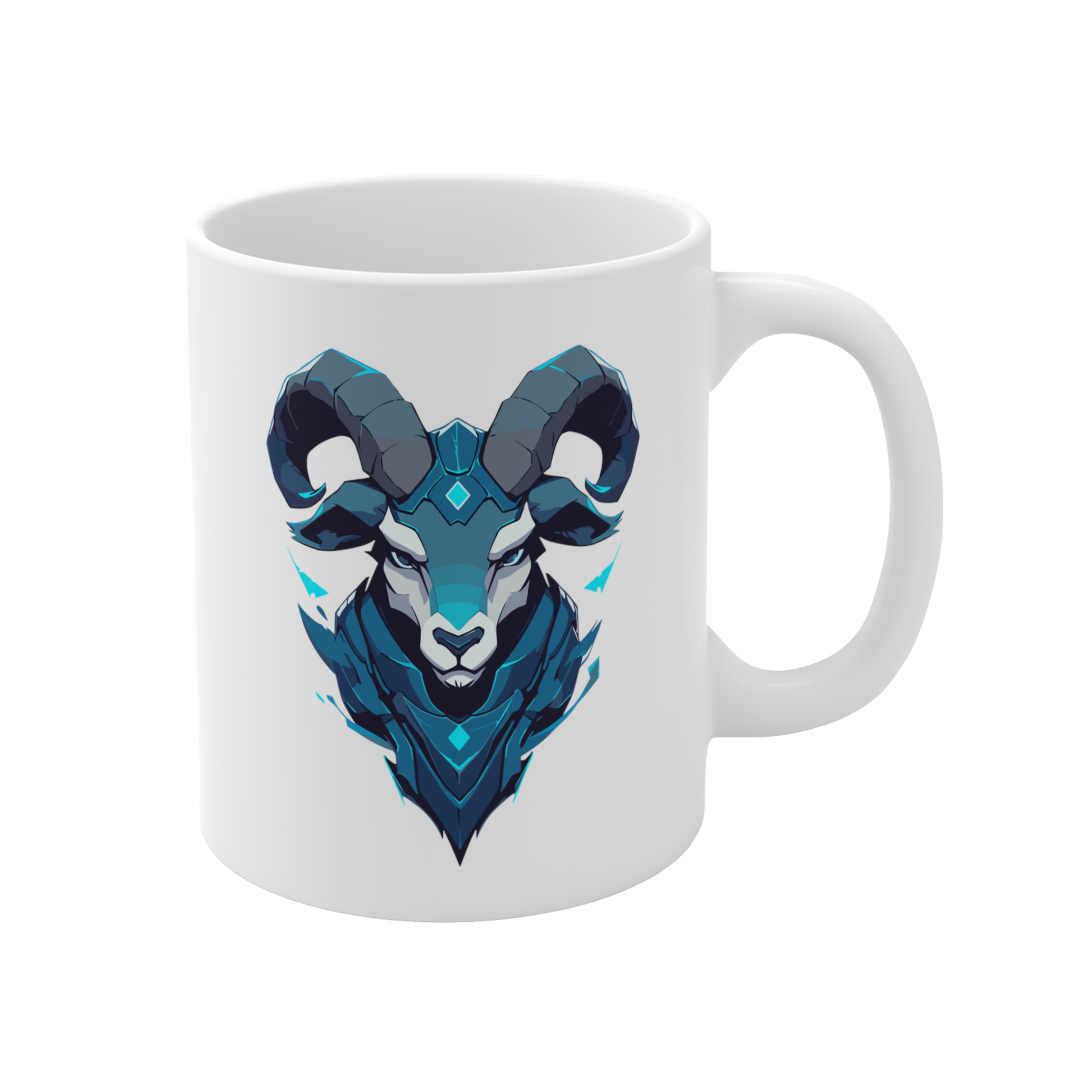 11 Oz Mug | Mascot-Goat-014