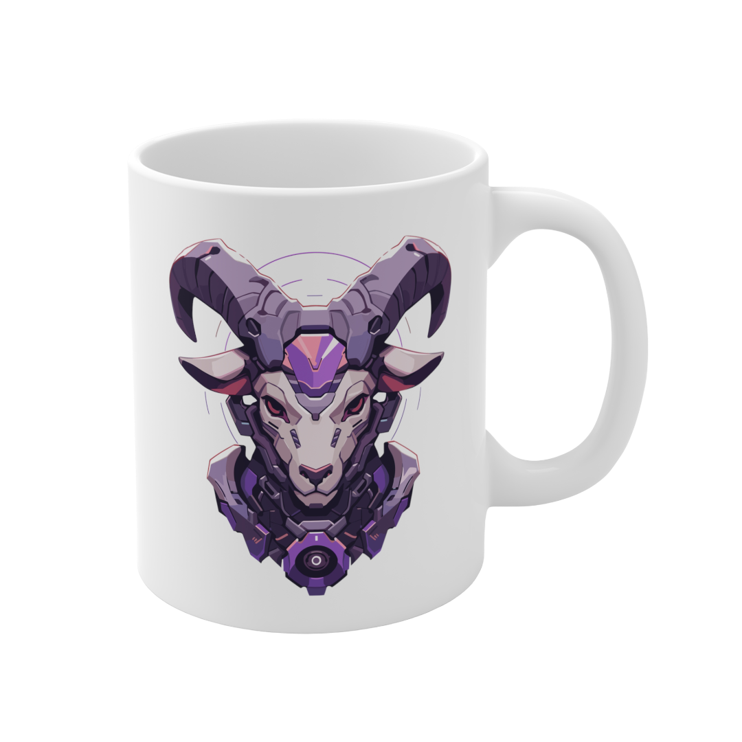 11 Oz Mug | Mascot-Goat-015