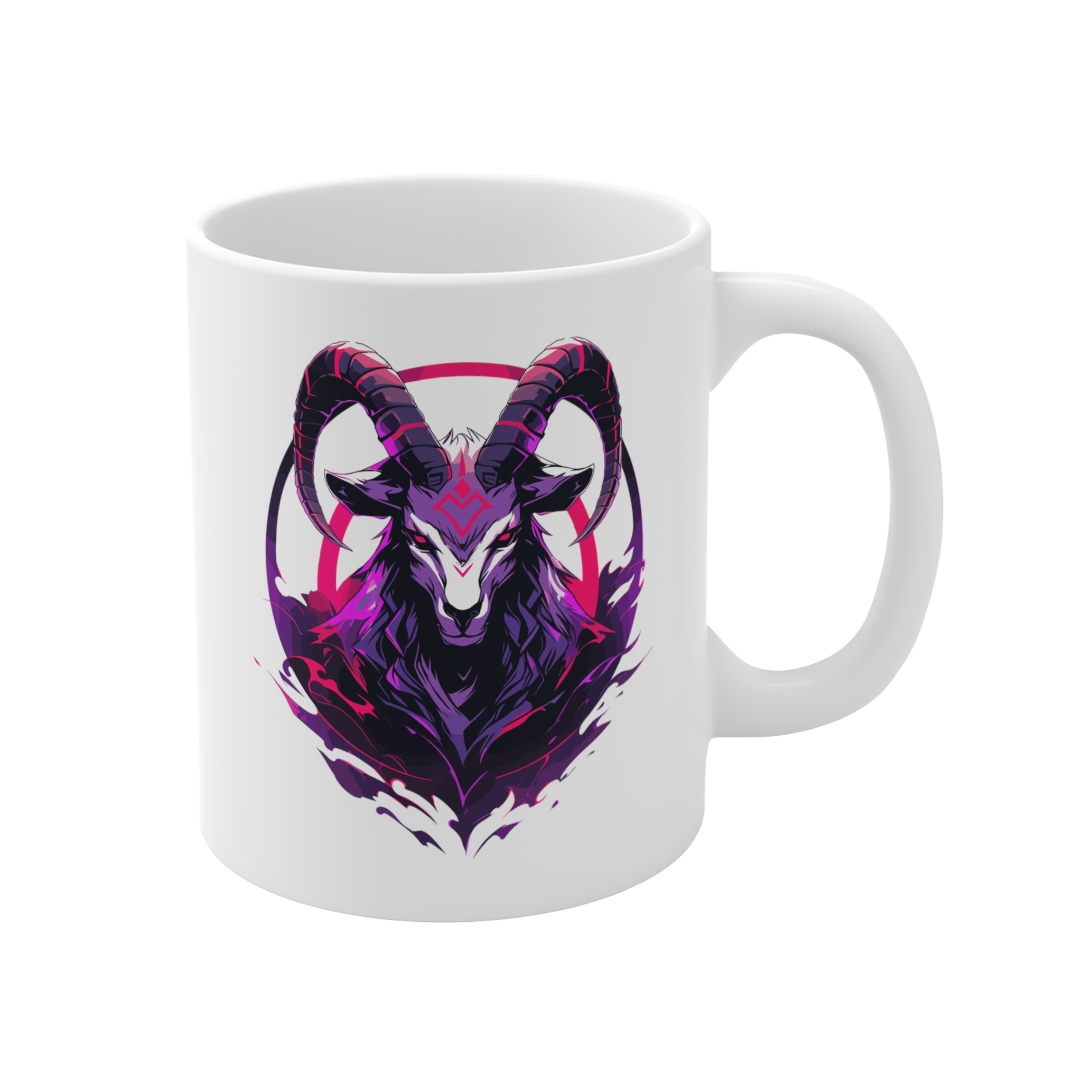 11 Oz Mug | Mascot-Goat-016