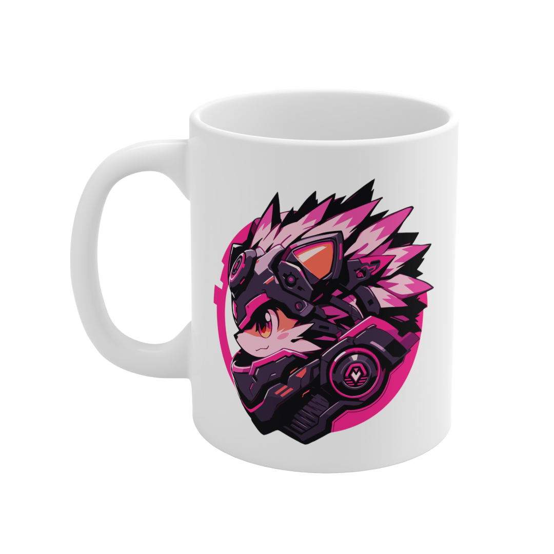 11 Oz Mug | Mascot-Hedgehog-001