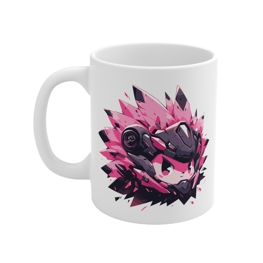 11 Oz Mug | Mascot-Hedgehog-002