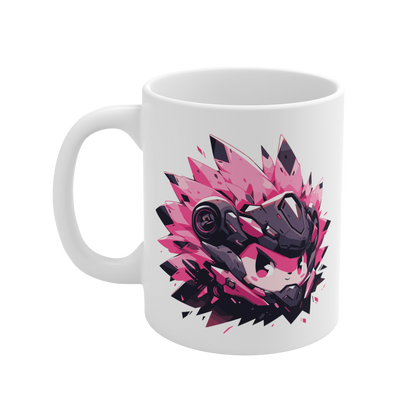 11 Oz Mug | Mascot-Hedgehog-002