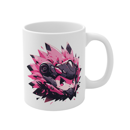 11 Oz Mug | Mascot-Hedgehog-002