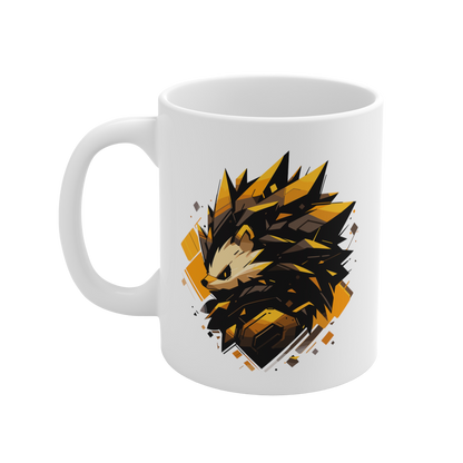 11 Oz Mug | Mascot-Hedgehog-003