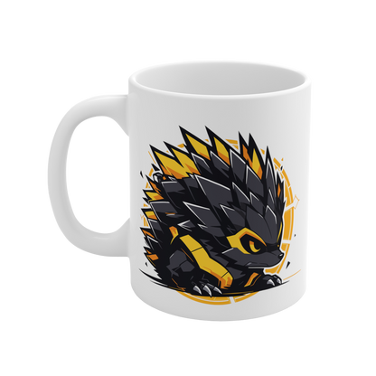 11 Oz Mug | Mascot-Hedgehog-004