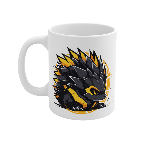 11 Oz Mug | Mascot-Hedgehog-004