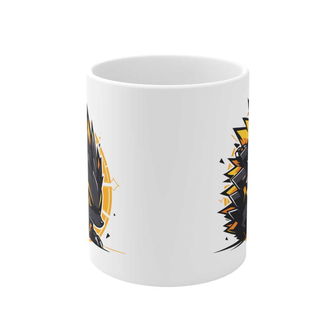 11 Oz Mug | Mascot-Hedgehog-004