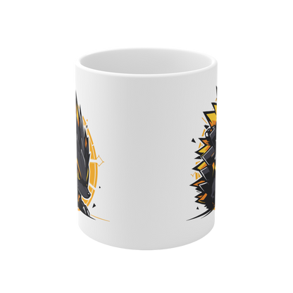 11 Oz Mug | Mascot-Hedgehog-004