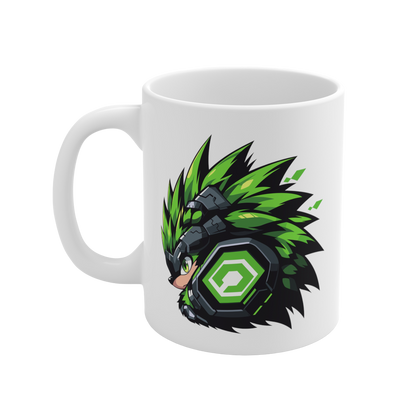 11 Oz Mug | Mascot-Hedgehog-005