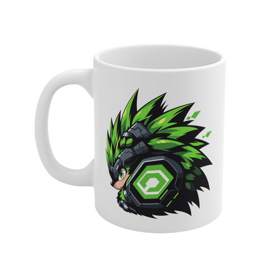 11 Oz Mug | Mascot-Hedgehog-005