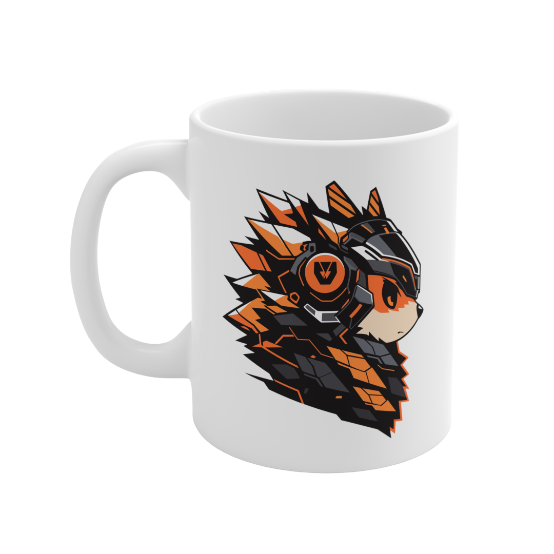 11 Oz Mug | Mascot-Hedgehog-007