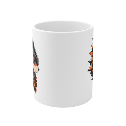 11 Oz Mug | Mascot-Hedgehog-007