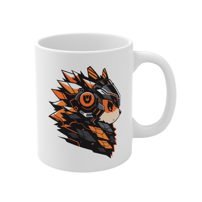 11 Oz Mug | Mascot-Hedgehog-007