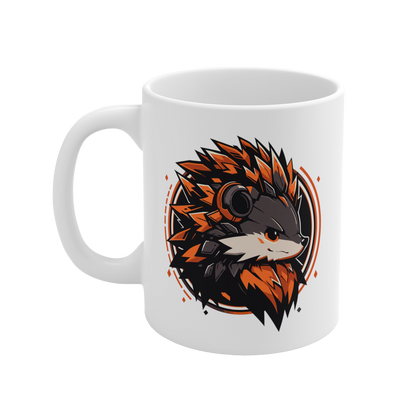 11 Oz Mug | Mascot-Hedgehog-008