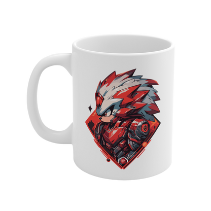 11 Oz Mug | Mascot-Hedgehog-009