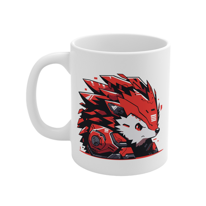 11 Oz Mug | Mascot-Hedgehog-010