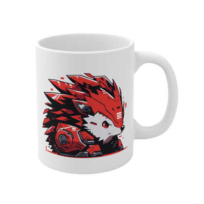 11 Oz Mug | Mascot-Hedgehog-010