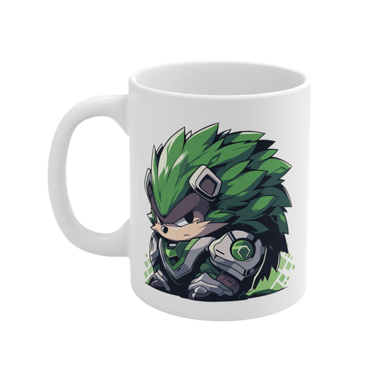 11 Oz Mug | Mascot-Hedgehog-011