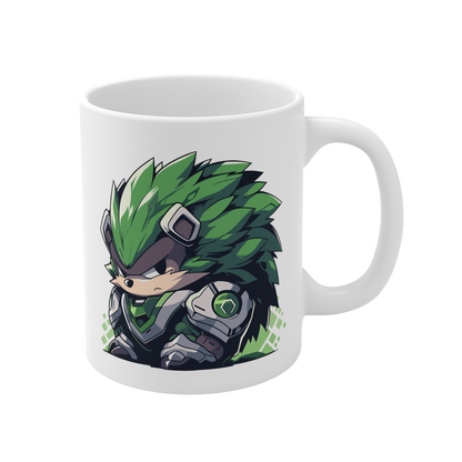 11 Oz Mug | Mascot-Hedgehog-011