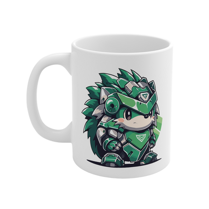 11 Oz Mug | Mascot-Hedgehog-012