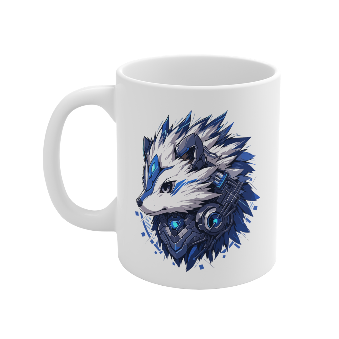 11 Oz Mug | Mascot-Hedgehog-013