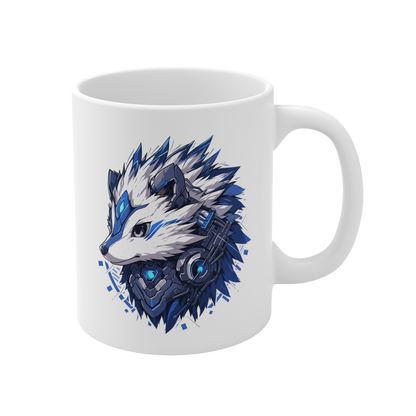 11 Oz Mug | Mascot-Hedgehog-013