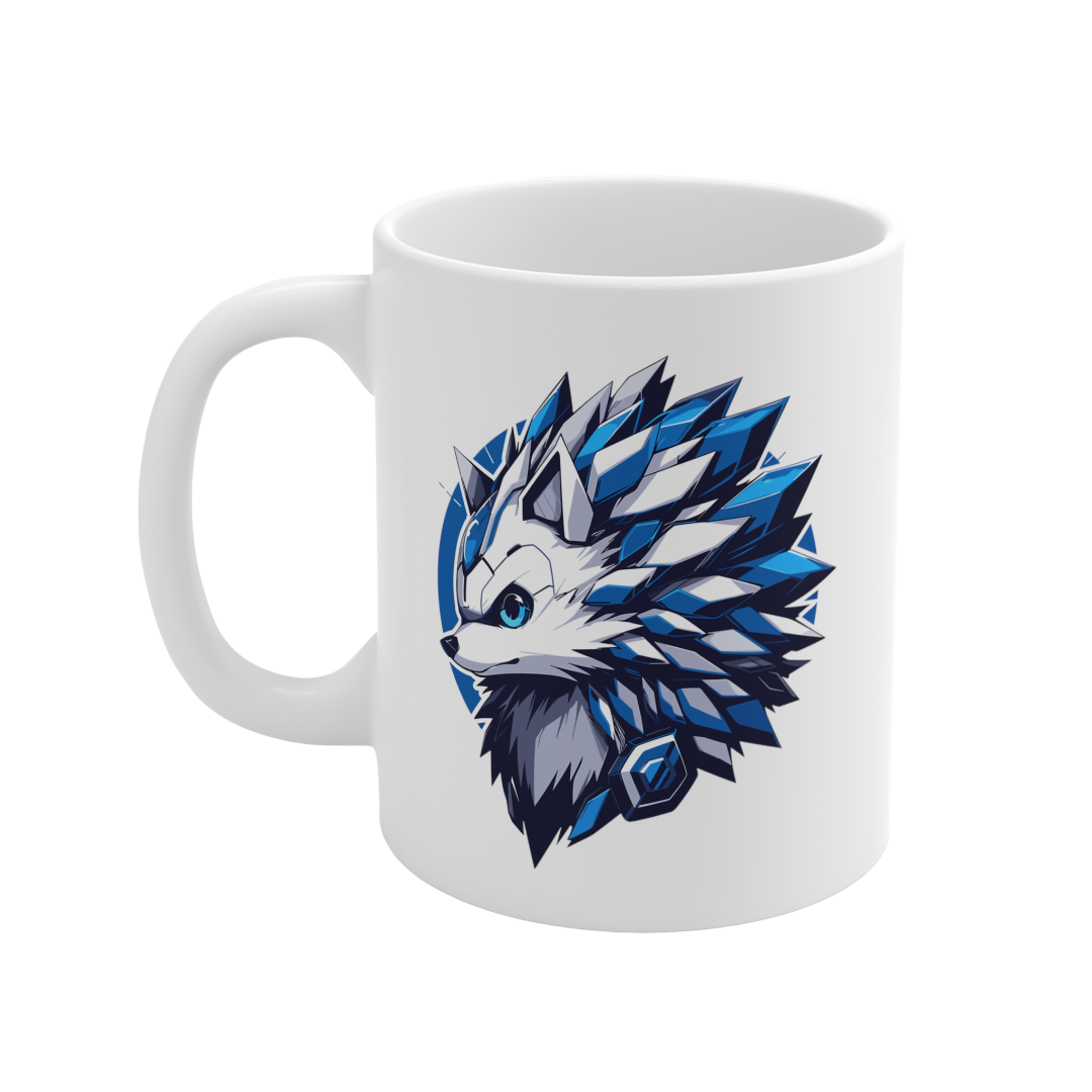 11 Oz Mug | Mascot-Hedgehog-014