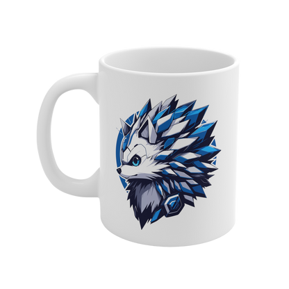 11 Oz Mug | Mascot-Hedgehog-014