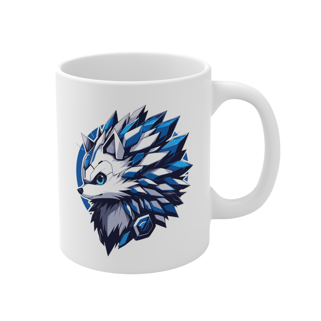 11 Oz Mug | Mascot-Hedgehog-014