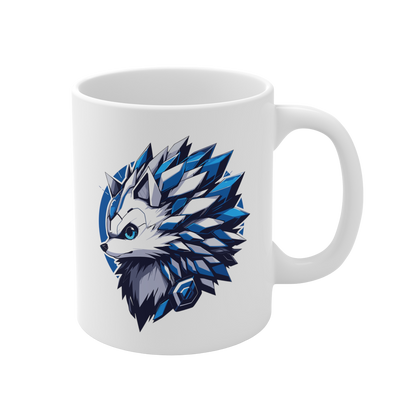 11 Oz Mug | Mascot-Hedgehog-014