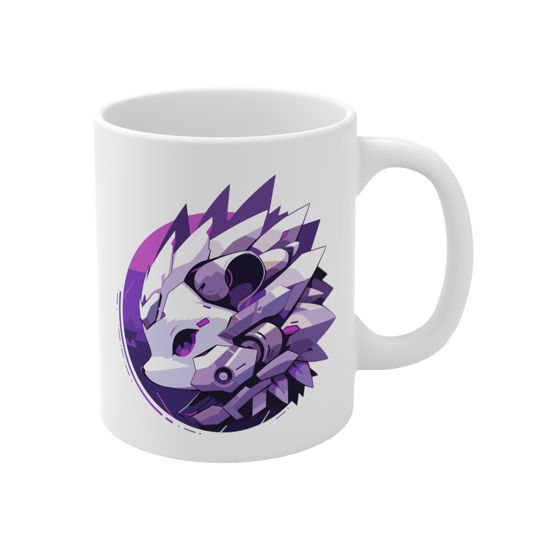 11 Oz Mug | Mascot-Hedgehog-016