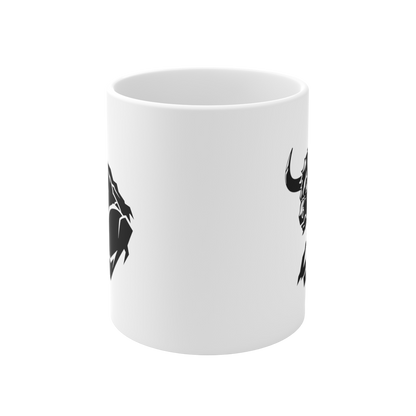 11 Oz Mug | Minimalism-Bull-002