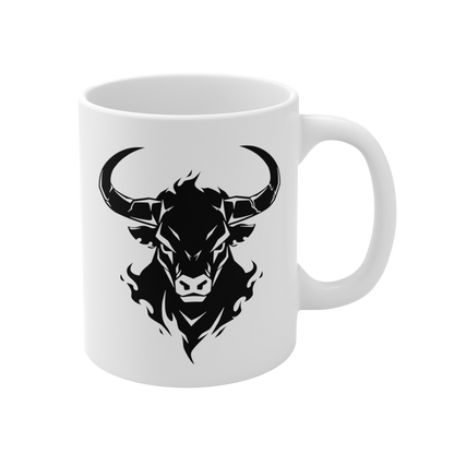 11 Oz Mug | Minimalism-Bull-003