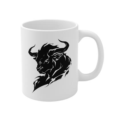 11 Oz Mug | Minimalism-Bull-004