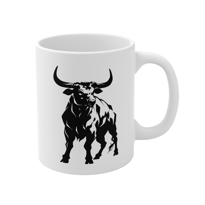 11 Oz Mug | Minimalism-Bull-005