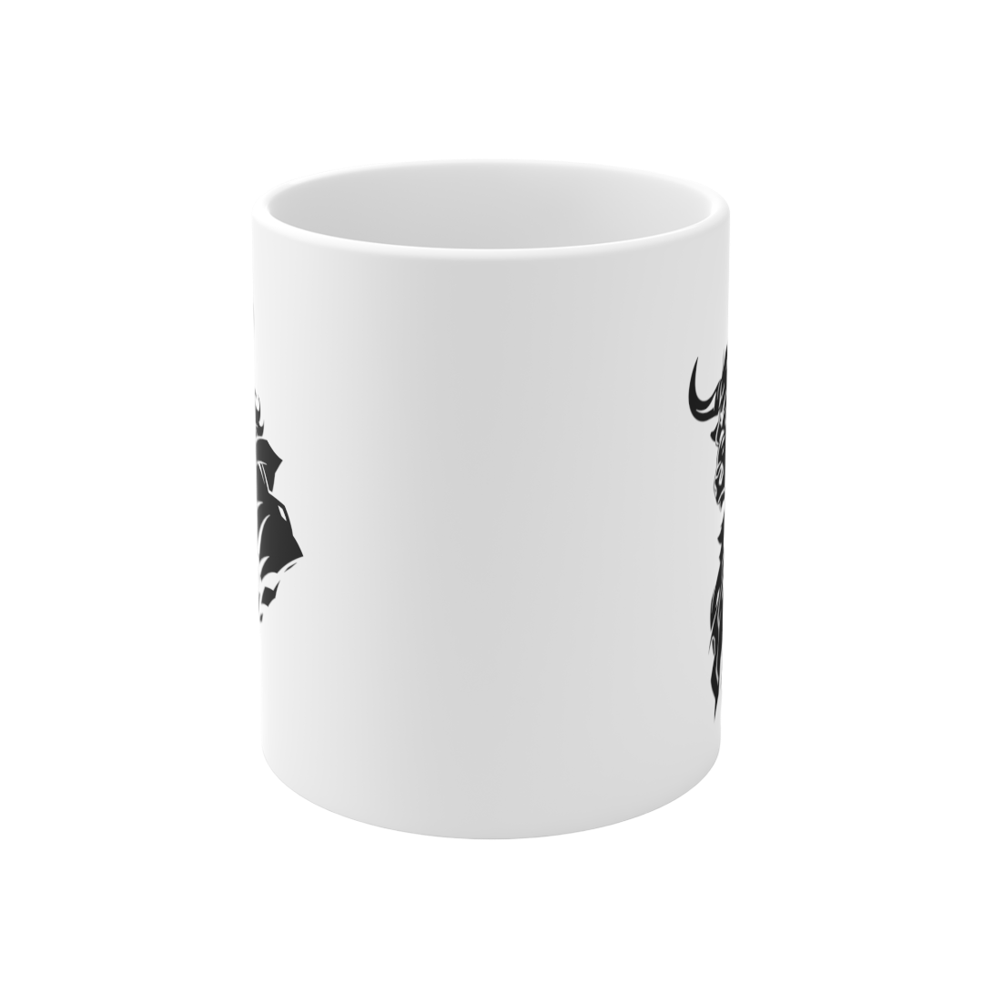 11 Oz Mug | Minimalism-Bull-006