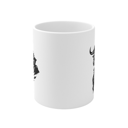 11 Oz Mug | Minimalism-Bull-006