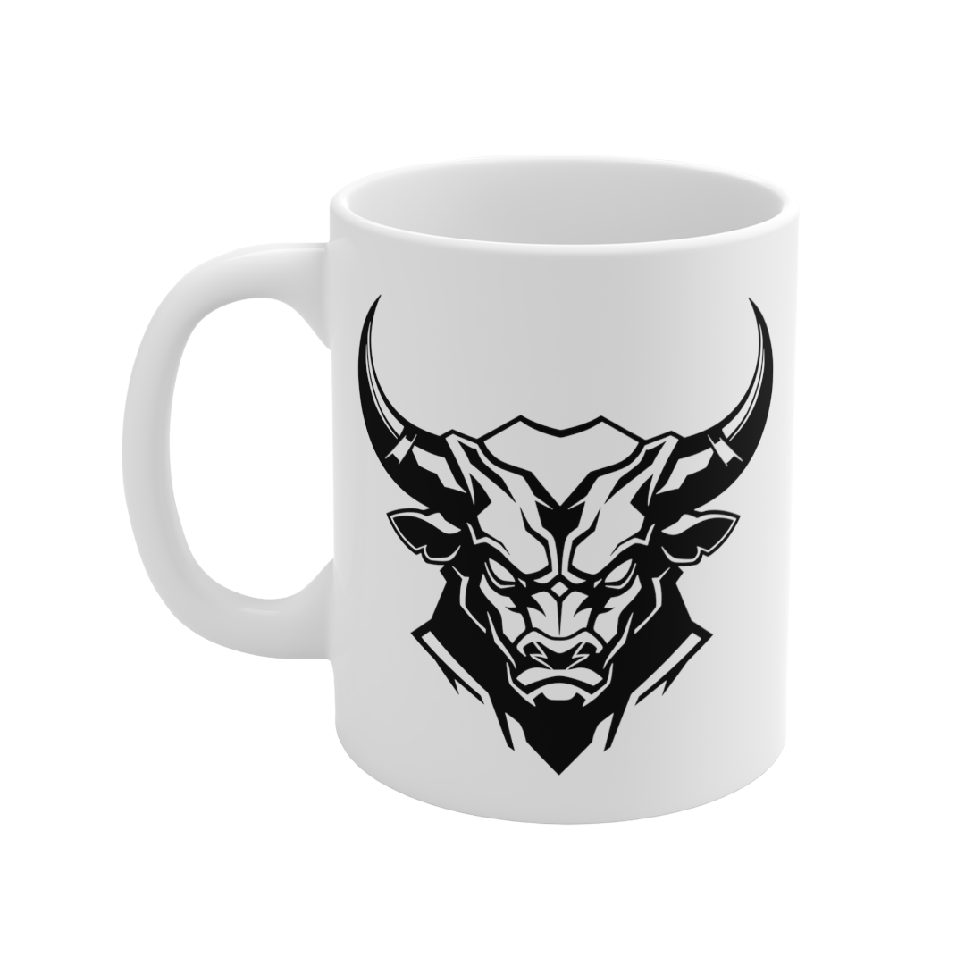 11 Oz Mug | Minimalism-Bull-007