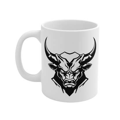 11 Oz Mug | Minimalism-Bull-007