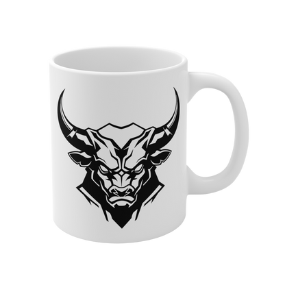 11 Oz Mug | Minimalism-Bull-007