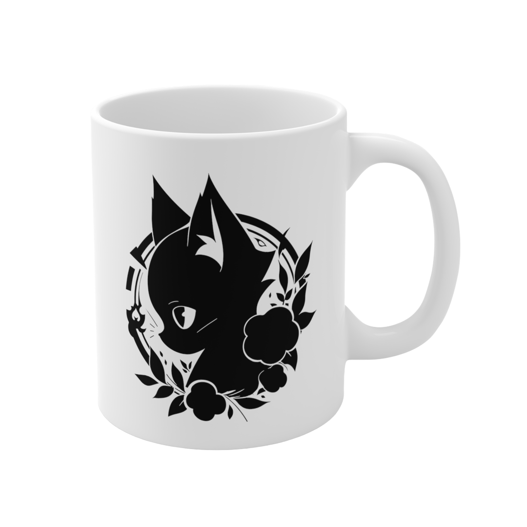 11盎司马克杯 | Minimalism-Cat-008