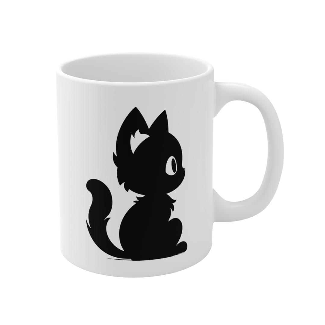 11盎司马克杯 | Minimalism-Cat-010