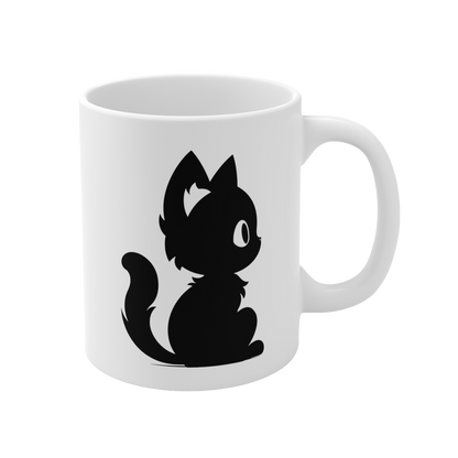 11 Oz Mug | Minimalism-Cat-010