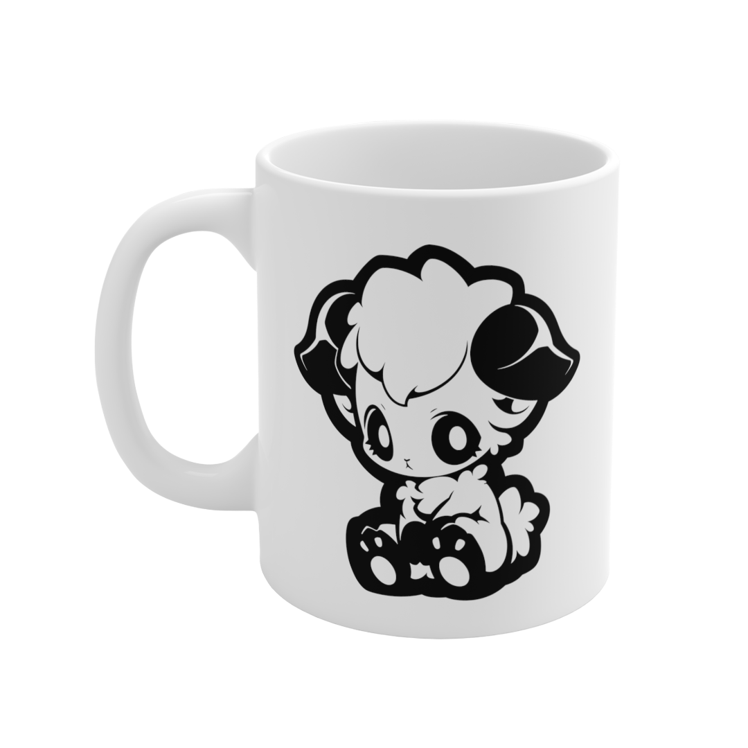 11 Oz Mug | Minimalism-Dog-001