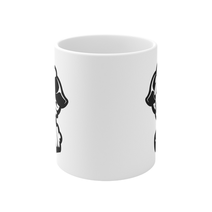 11 Oz Mug | Minimalism-Dog-001